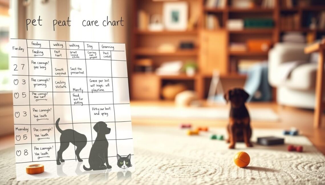 Pet Care Chart: Schedule Walks and Feedings โ Bright Whisk